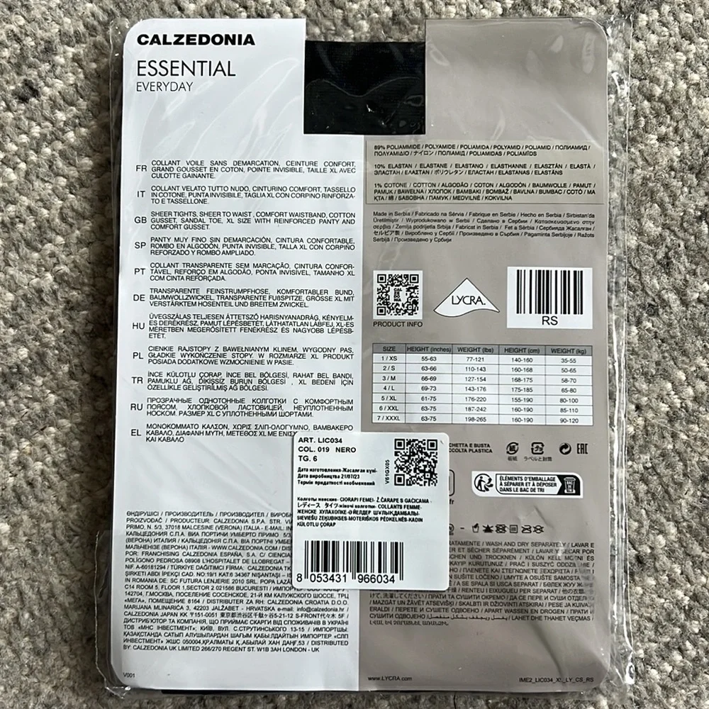 CALZEDONIA 20 denier essential matt tights - Picture 6 of 9